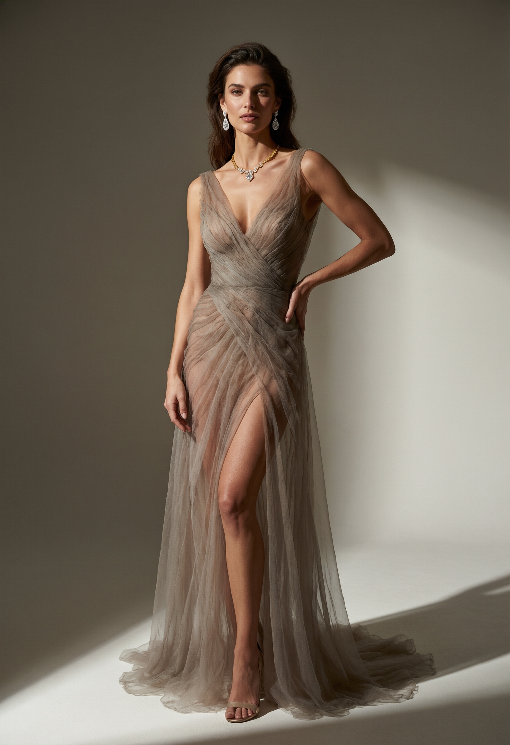 Haute couture evening fashion — key visual