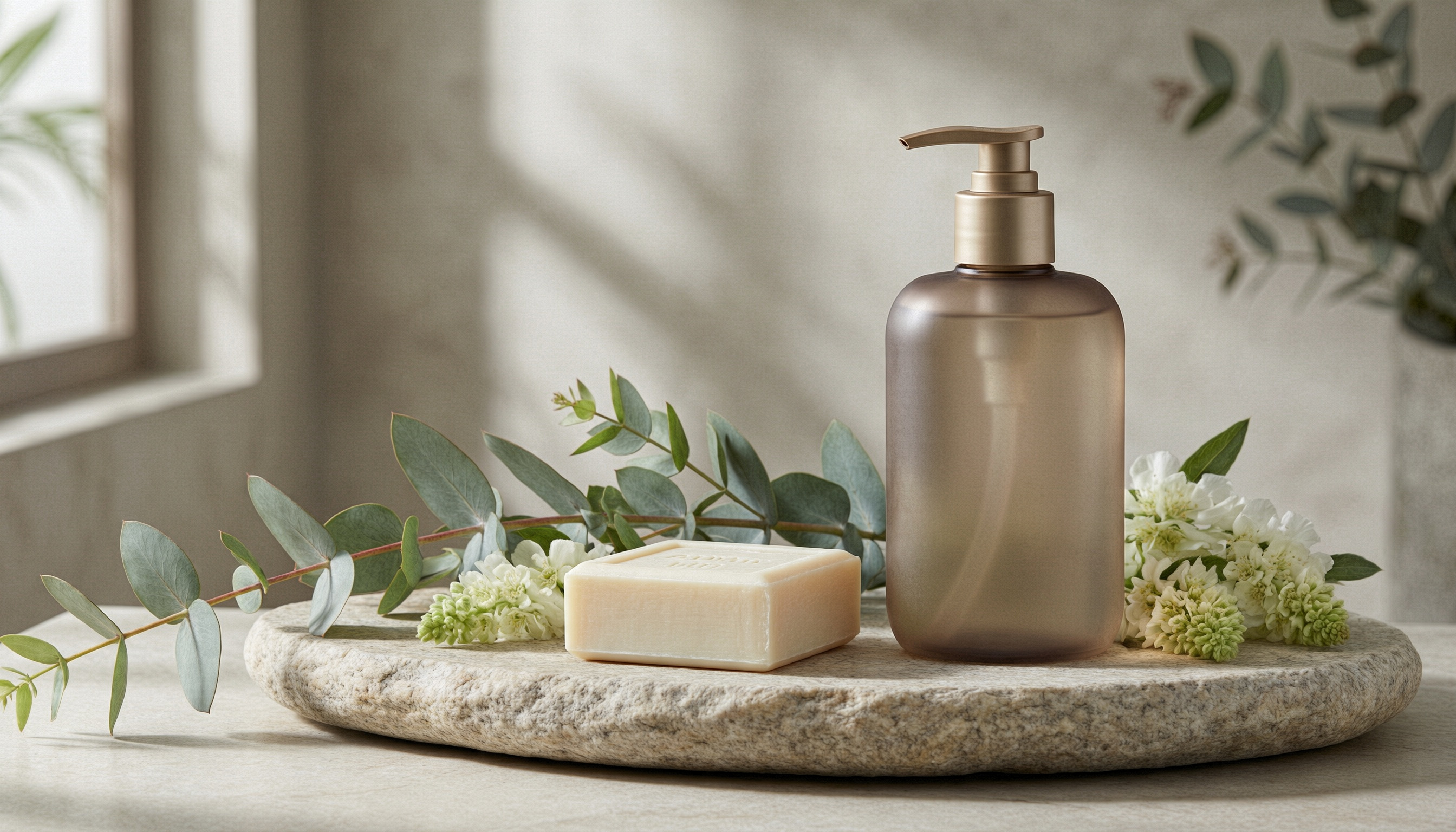 Luxury product visual system — hero pack shot